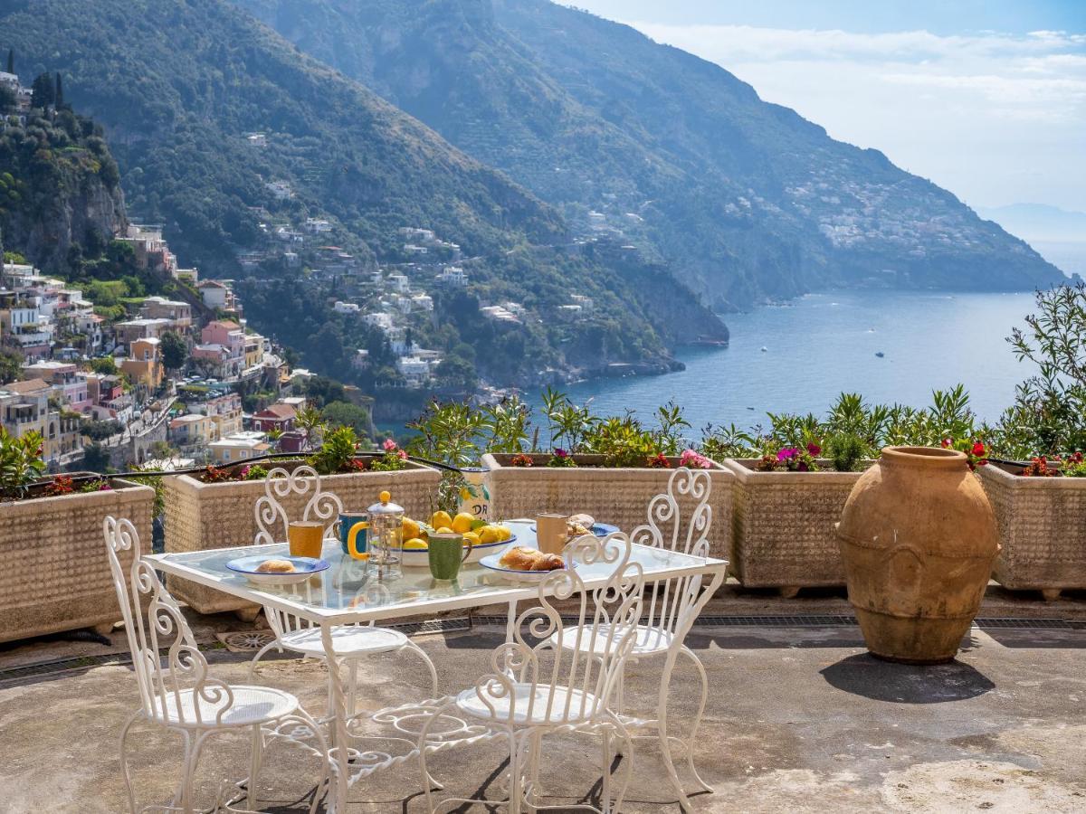 فيلا Rosa House - Breathtaking View Of The Amalfi Coast بوسيتانو المظهر الخارجي الصورة