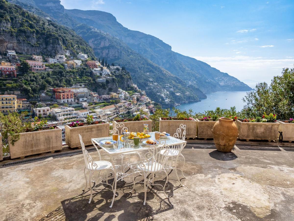 فيلا Rosa House - Breathtaking View Of The Amalfi Coast بوسيتانو المظهر الخارجي الصورة