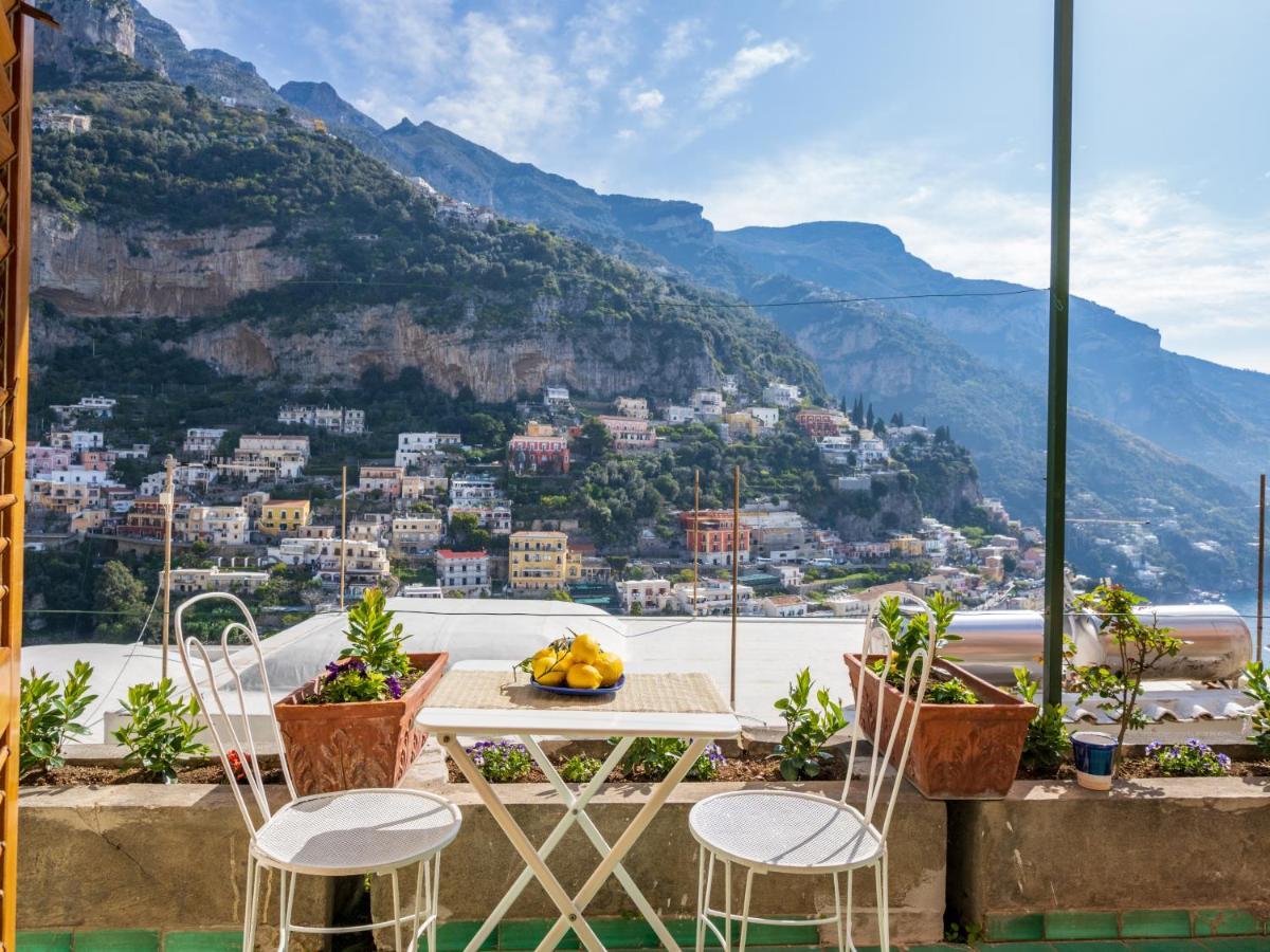 فيلا Rosa House - Breathtaking View Of The Amalfi Coast بوسيتانو المظهر الخارجي الصورة