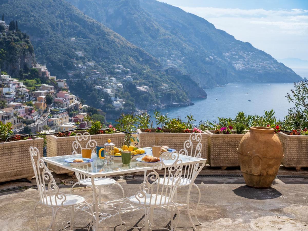 فيلا Rosa House - Breathtaking View Of The Amalfi Coast بوسيتانو المظهر الخارجي الصورة