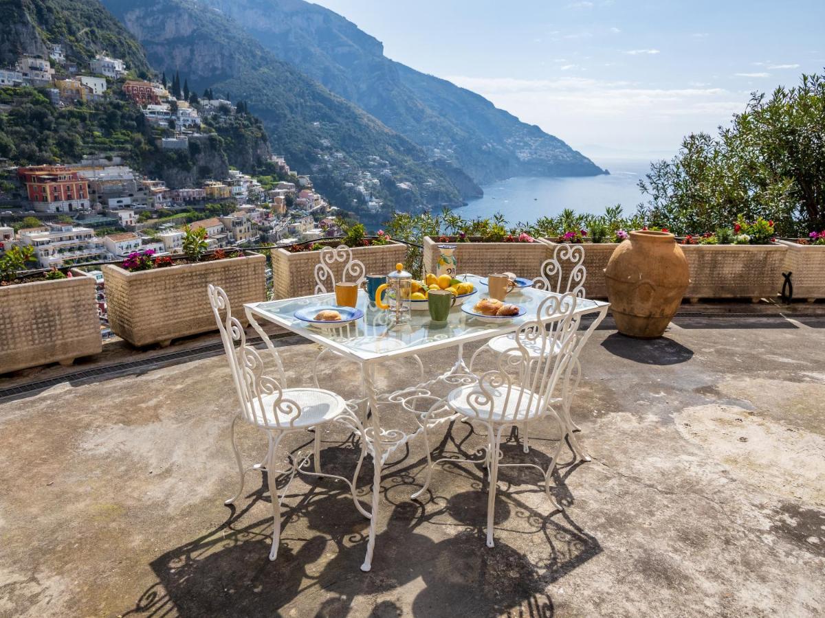 فيلا Rosa House - Breathtaking View Of The Amalfi Coast بوسيتانو المظهر الخارجي الصورة