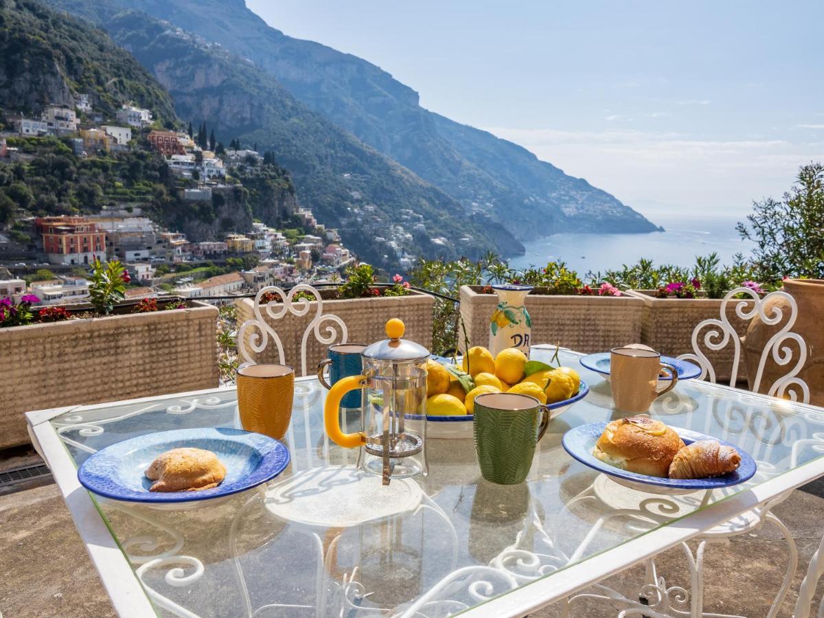 فيلا Rosa House - Breathtaking View Of The Amalfi Coast بوسيتانو المظهر الخارجي الصورة